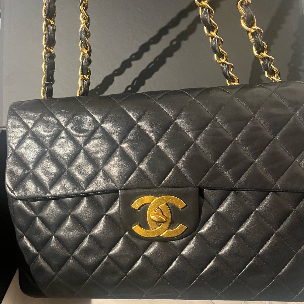 Chanel Maxi Jumbo XL Single Flap